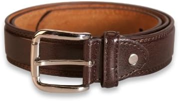 Hawkdale Mens Leather Belt - 1.25" (30mm) Width # 814-400 Brown, X-Large