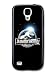 Produktbild Jurassic World in Universe Blue Logo Black Background hülle für Samsung Galaxy S4 mini