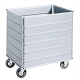 alu-transportwagen klappbar 150 kg Radausführung: Vollgummi spurlos, Radausstattung: 2 Lenkrollen, 2 Bockrollen, Klappbar: Nein Mehrpreis: Nein, Stützrad: Nein, Radlagerung: Rollenlager, Wandmaterial: Aluminium Bodenplattenmaterial: Aluminium, ausziehbare Mausplatte: Nein