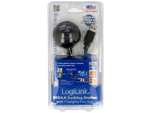 Preisvergleich Produktbild CU0035 LOGILINK - Extension Cable USB 3.0 with Docking Station LOGILINK
