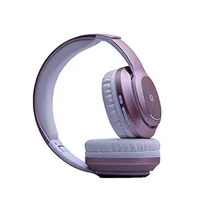 Melomane Melophones Opera Wireless On Ear Headphone with Mic (Pink)