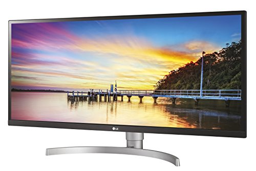 LG Electronics 34WK650-W - LG 34WK650-W - Monitor Ultrawide de 34   IPS LED  2560 x 1080 Pixels  5 ms  Brillo 300  HDR 10  Ultra Wide 21  9  Das  Free Sync  Blanco y Negro con Soporte Plateado