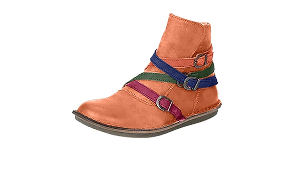 multi buckle ankle boots