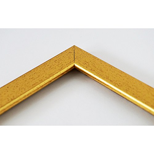 Spiegel Wandspiegel Badspiegel – Hannover 2,4 – Gold – 200 Größen zur Auswahl – handgefertigt – 50 x 60 – AM – Modern, Vintage - 4