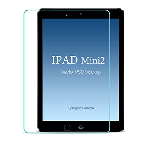 1x Echt Glas Schutzfolie Schutzglas PANZERGLAS Display Schutz Folie für Ipad mini/ Ipad mini Retina Display / Ipad mini 3 (1er Pack)
