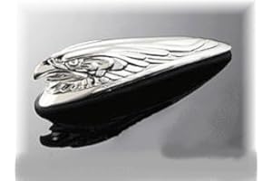 HELLS-DESIGN Ornement Garde Boue Aigle Chrome Moto Custom - GF