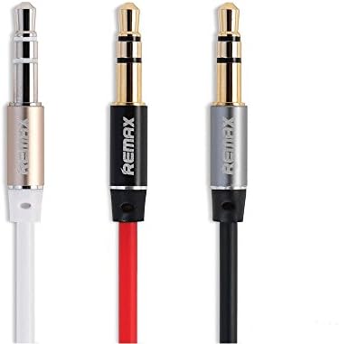 Cloudstoo Remax Stereo 3.5 mm Jack Male to Male HD Speaker AUX Cable for Mobile Phone Tablet