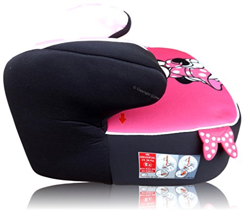 MISS MINNIE DOTS DREAM KINDERSITZERHÖHUNG SITZERHÖHUNG AUTOSITZ KINDERSITZ 15-36 kg GRUPE II ; III+Gratis mini Haribo Goldbären - 7