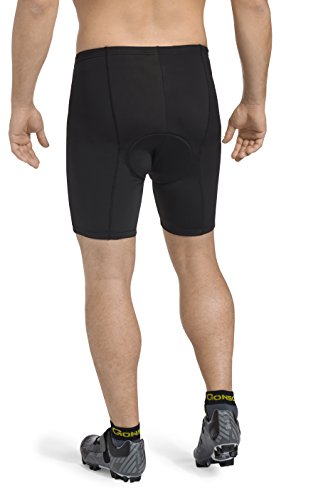 GONSO Radhose Algier aus 80% PA 20% EL für Herren, gepolsterte Fahrradhose/ Bermuda/ Shorts mit Kordelzug, nahtfrei - 4