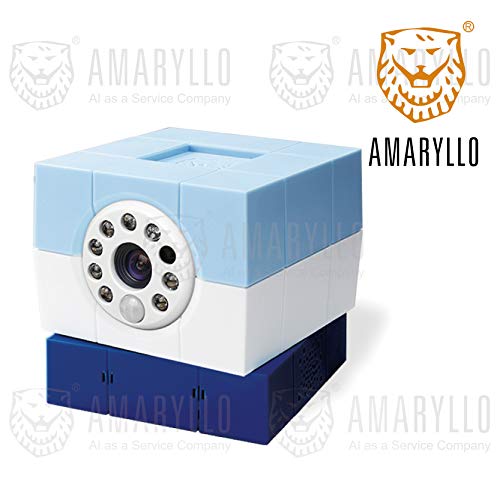 Preisvergleich Produktbild Petite - Preisgekrönte, intelligente 360-Grad-Überwachungskamera für den Schutz von Kindern (blau)