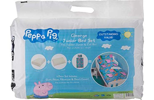 Peppa Pig George Pig Roar Bed in a Bag Set - Toddler.
