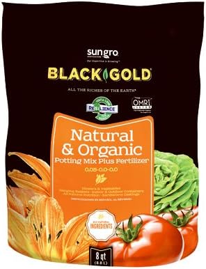 SUNGRO HORTICULTURE - Natural &amp; Organic Potting Soil, 8-Qt.