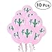 Produktbild BESTOYARD Hawaiian Balloons Kaktus Party Ballons Tropische Luau Party Supplies Geburtstag Hochzeit Ballons Dekoration 10 STÜCKE