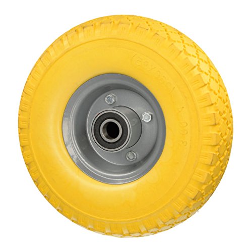 2 Stück DKB PU Rad 260 mm 3.00-4 – Pannensicher, nie wieder Luftpumpen Sackkarrenrad – Bollerwagen - 2