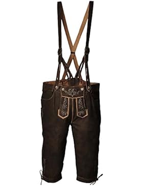Lederhose Kniebund Gustl torf/ecrue Kurzgröße-Übergröße Lekra
