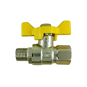 SRP Butterfly Handle Brass Ball Valve male/female Thread 1/4