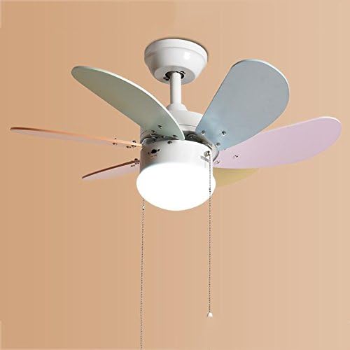 TOYM UK 30 inch dining room living room bedroom with fan lights American simple led children fan chandeliers