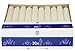 Produktbild INDIGOS UG - Tafelkerzen 30 Stück SuperPack 180 x 21,5 mm creme - für Weihnachten, Feiern, Party und Geburstag