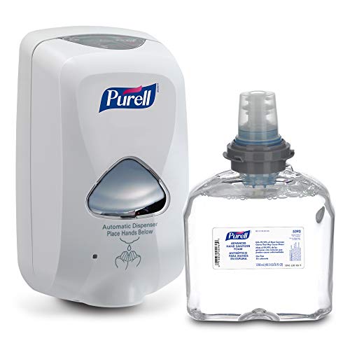 PURELL 5392-D1 TFX Touch Free Dispenser & Refill, Hand Sanitizer Dispenser Kit with 1200 mL Refill RS.5015 (56.00% Off) - Amazon PURELL 5392-D1 TFX Touch Free Dispenser & Refill, Hand Sanitizer Dispenser Kit with 1200 mL Refill RS.5015 (56.00% Off) - Amazon