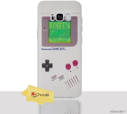 iChoose Limited Controller Phone Case/Cover for Samsung Galaxy S8 Plus (G955) with Screen Protector/Silicone Soft Gel/TPU/iCHOOSE/Gameboy