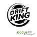 Produktbild DRIFT KING BURGER L 1079 // Sticker OEM JDM Style Aufkleber (Grau)
