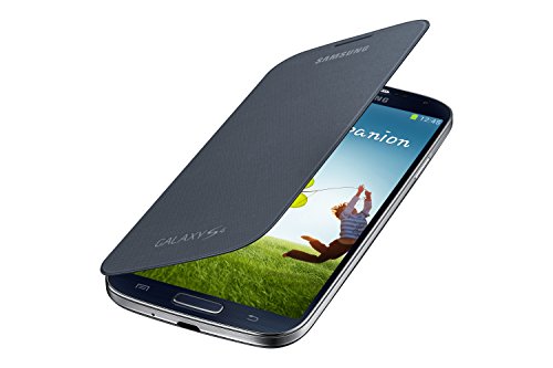 Samsung Original EF-FI950BBEGWW Flip Cover (kompatibel mit Galaxy S4) in schwarz - 5