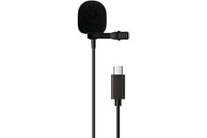 ProSound Lavalier USB-C Microphone Omnidirectional 2m Cable, for Work Conference Calls, Interviews, Voice-Overs, Speeches & more