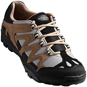 Massi Coyote - Unisex MTB cycling shoes, brown/grey colour, size 42