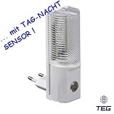 *TOP* TEG99 - mehr Sicherheit mit dem sparsamen LED Nachtlicht - mit TAG-NACHT-SENSOR