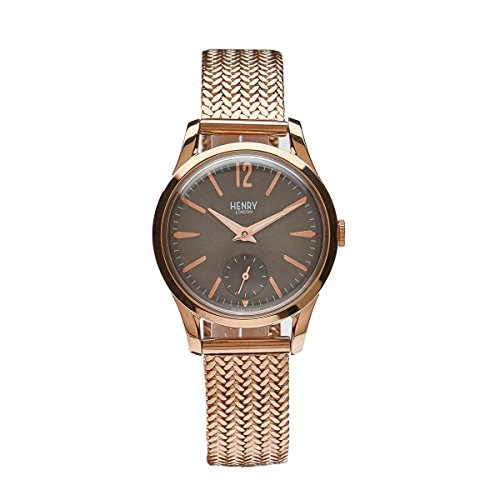 Henry London Unisex-Armbanduhr Finchley Analog Quarz Edelstahl HL30-UM-0116 Henry London Unisex-Armbanduhr Finchley Analog Quarz Edelstahl HL30-UM-0116