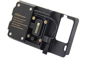 Baceyong - Soporte movil Moto de navegación USB para teléfono móvil, Compatible con BMW 700 GS 800 GS, R1200GS Adventure Base, Compatible con Honda CRF1000L Africa Twin 2016