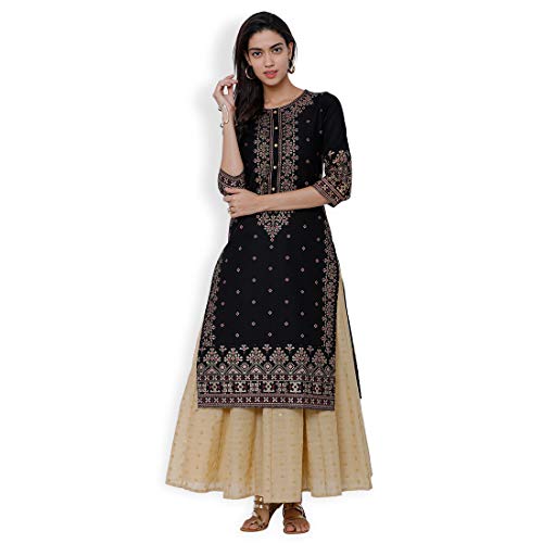 Folklore Women's Straight Kurta