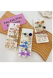 SHIVAANSH-premium Hair Accessories Stylish Combo of 8 Pearl Hair Pin Hair Clip for Girls and Women