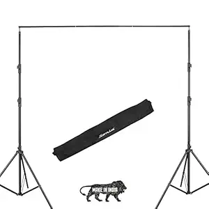 SONIA Background Stand Kit 9 ft (274 cm) x 9 ft (274 cm) Photography Support System Kit Portable Foldable with Carry Bag