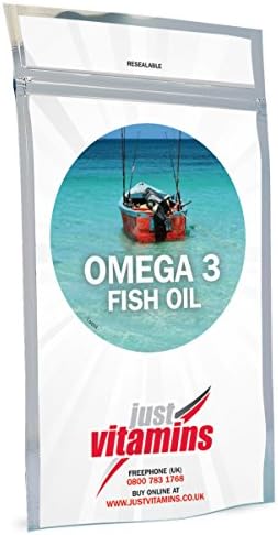 Just Vitamins Omega-3 Fish Oil High EPA/DHA 1000mg 240 Capsules