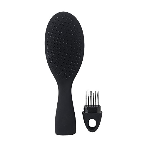 Preisvergleich Produktbild Studio Dry Kissen Bürste mit Haar Reinigung Kamm, schwarz