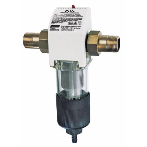 JUDO Rückspülfilter FILLY. Edelstahl-Siebeinsatz, Rückspülanzeige, sehr gute Rückspüleigenschaften.Ausführung: 4,5m³/h, EBL 195mm, 1"