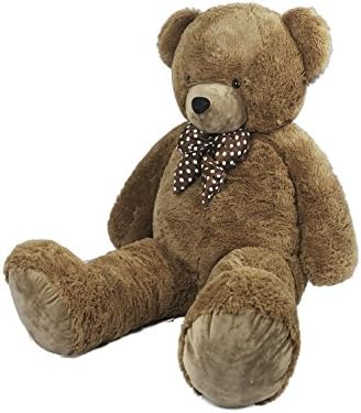 5 Feet Big Teddy Bear Kids Soft Plush Teddies Giant Big Child Toys Brown (100CM, Brown)