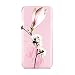 Produktbild Ted Baker® LAYYLI Designer Damen Folio Etui für Apple iPhone X/XS (5.8" Zoll) Handyhülle mit Schminkspiegel Klapphülle mit Magnetverschluss, Harmony Print, Rosa/Rosegold Rahmen