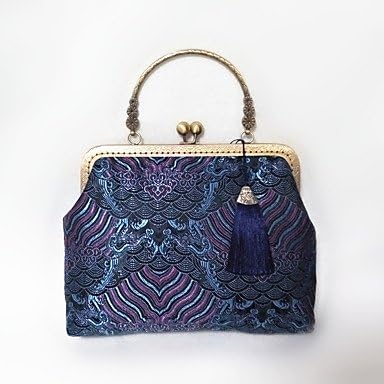 WZW Women Silk Formal Chinese Style / National Style Retro / Casual / Event/Party / Wedding Cheongsam Evening Bag , black