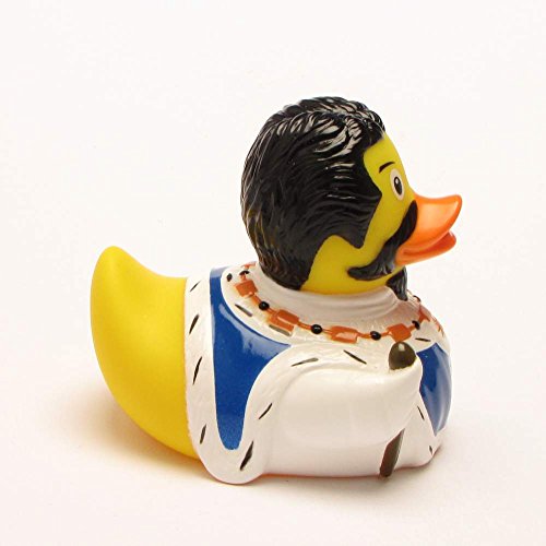 LiLaLu 8,5 cm König LU Ente Spielzeug (Mehrfarbig) - 3