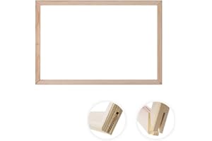 YEESAM ART Keilrahmen mit Holzrahmen, 40 x 50 cm, DIY-Rahmen für Malen nach Zahlen, Leinwandbilder, DIY-Rahmen-Kit für Diamantmalerei, Kreuzstich, einfach zu montieren