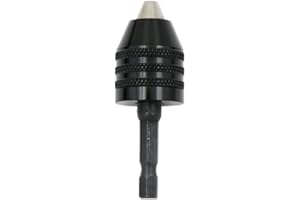 Bestgle Portabrocas con Vástago Hexagonal Portabrocas de 0.3-8 mm sin Llave Broca Convertidor Adaptador de Chuck para Taladro Destornillador Eléctrico