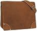 Produktbild Gusti Leder studio "Allan" Laptoptasche 15,4" Umhängetasche Ledertasche Lehrertasche Aktentasche Arbeitstasche Wasserfestes Innenfutter Herrentasche Unitasche Notebooktasche Braun 2H4-20-5wp