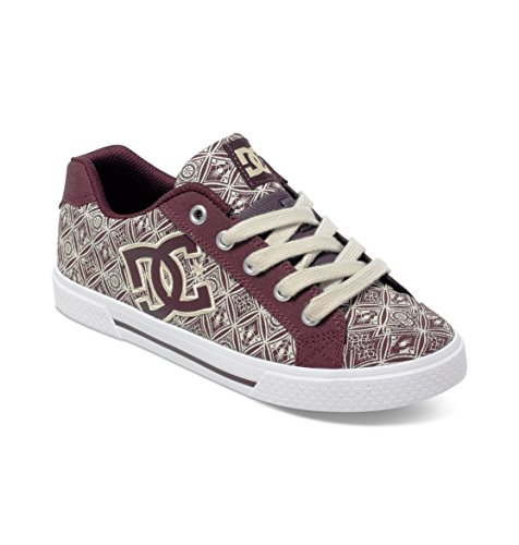 DC Shoes Women's CHELSEA TX SE J SHOE WIN Low-Top Sneaker Multicolor Size: 4.5