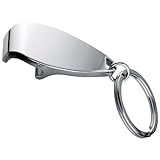 p&m Metall-Schlüsselanhänger mit Flaschenöffner -...