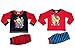 Baby Boys Pyjamas Kids Toddlers Disney Mickey Mouse Pjs Best Friends Set Size UK 12-18 Months