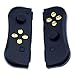 Produktbild Wireless Controller for Nintendo Switch Kabelloser Bluetooth Gamepad Joystick, EIN Paar Kabelloser Pro Gamepads Für Nintendo Switch-Schwarz (R) & Gold (L) (Produkte Von Drittanbietern),Black