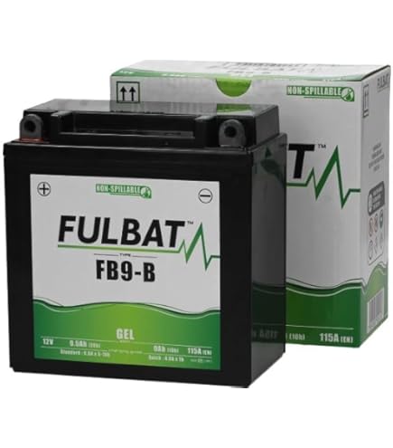 Batteria Gel 12V 9Ah Per Piaggio Liberty 4T 50 | Minarelli YB9-B-GEL | Senza Manutenzione - Foto 12