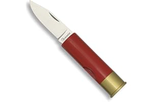 Tiendas LGP -Albainox – 18496 Navaja Cartucho, Hoja Acero Inox. 5 cm. Ideal para Caza, Pesca, Camping, Supervivencia y Bushcraft